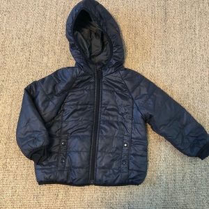 Baby Gap lightweight puffer jacket with hood. Sz 3